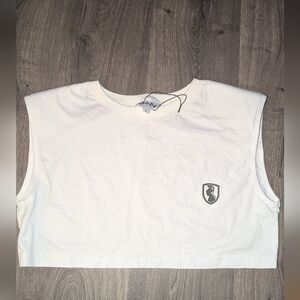 VHNY New York White Sleeveless Crop Top - New with Tags!